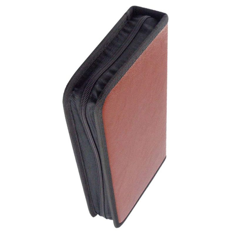 Túi đựng có khóa kéo phù hợp với 80 đĩa Cd Dvd