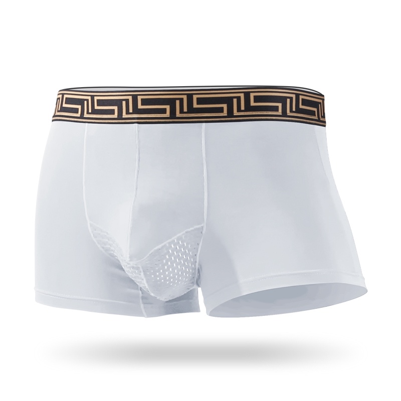Quần Lót Boxer Vải Lụa Lạnh Thoáng Khí Gợi Cảm Cho Nam 178