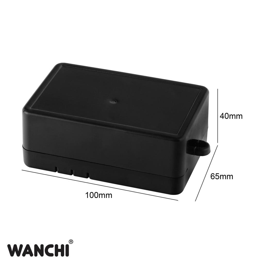 COMBO 60 Hộp nhựa đựng mạch điện tử CW-ADT 100x65x40mm. Có ốc vít mạ vàng cao cấp