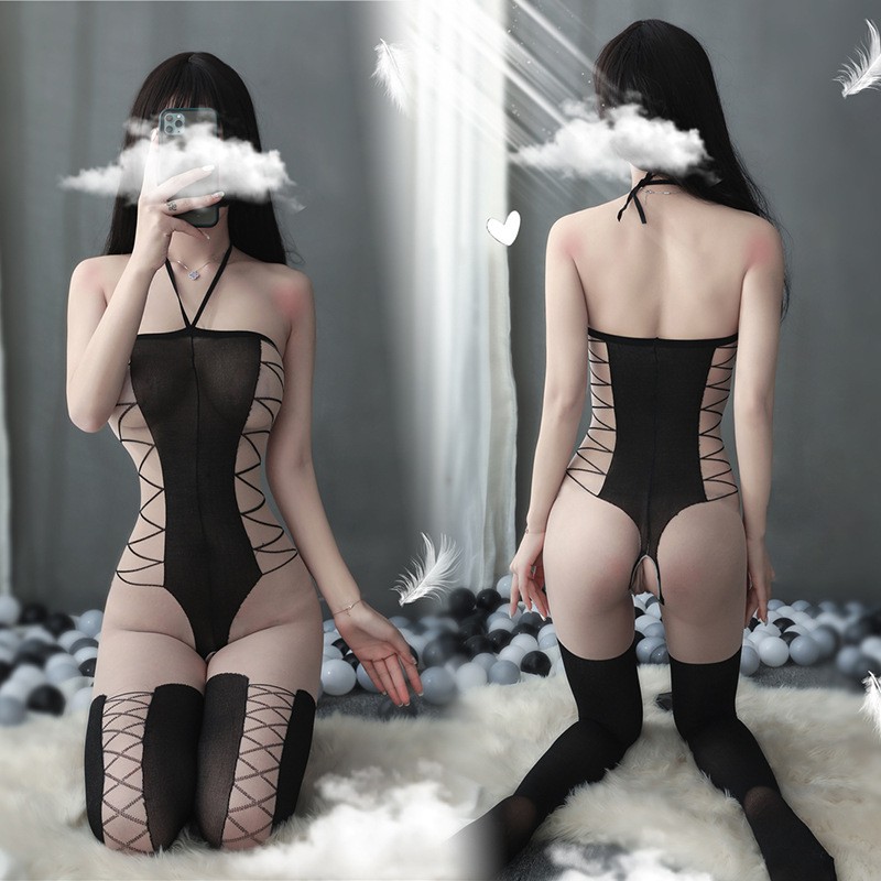 Đồ ngủ sexy cosplay ren lưới đan sườn gợi cảm | BigBuy360 - bigbuy360.vn