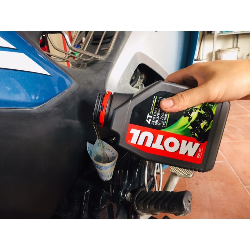 Nhớt Motul 3100 Silver 10W40 SM/MA2 cao cấp dành cho xe số