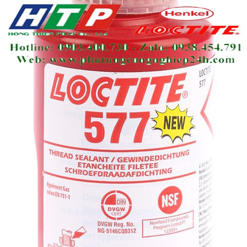 Thông tin kỹ thuật keo loctite 577-50ml