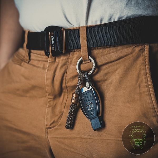Móc khóa CH9/CH10 Titanium Circle Carabiner Keychain