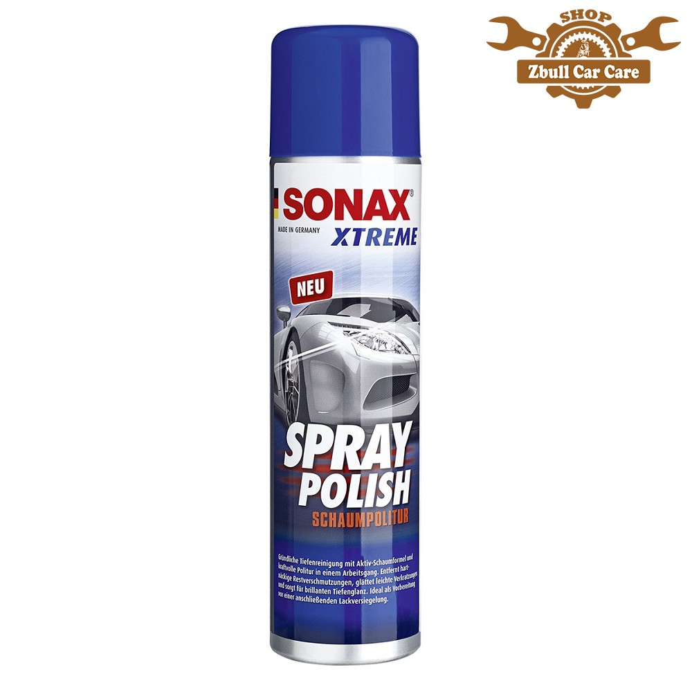 Bọt đánh bóng sơn xe Sonax Xtreme Spray Polish 320ml