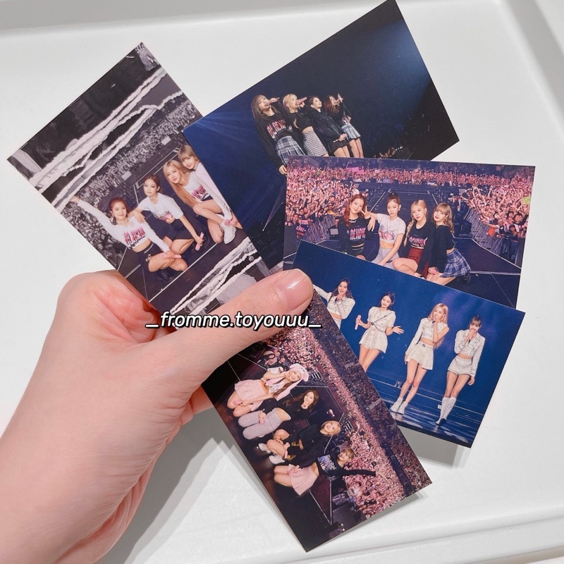 Ảnh photocard Jisoo Jennie Rose Lisa card BLACKPINk chính hãng