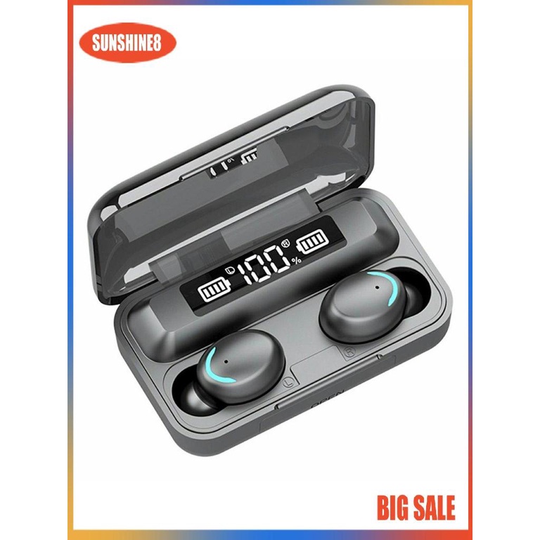 【SUN】Wireless Earphone Gaming Music Headset Touch Control In-ear Sport Earbuds