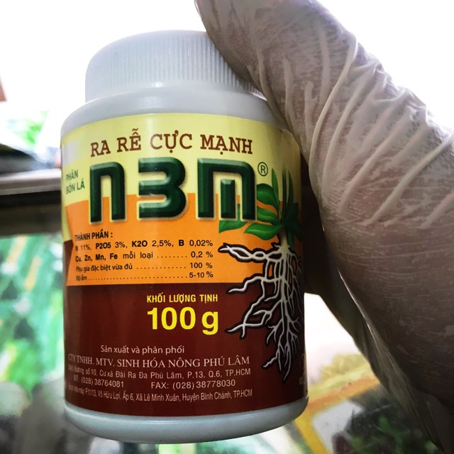 Kích rễ N3M cực mạnh