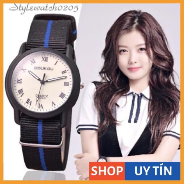 [Hàng Cao Cấp] - Đồng hồ nữ Doukou chính hãng dây vải siêu xinh | BigBuy360 - bigbuy360.vn