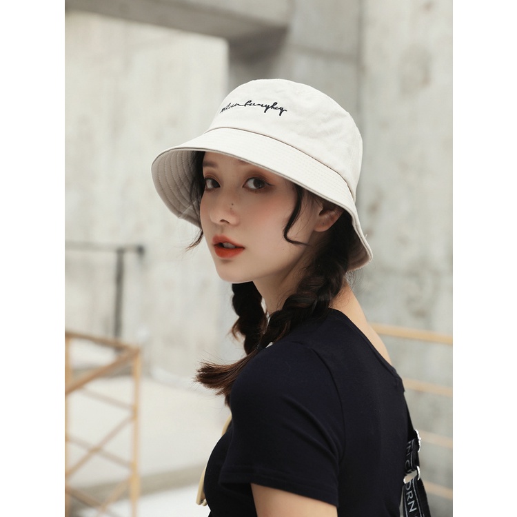 Nón Bucket Vải Mềm Thời Trang Hàn Quốc Chất Lượng Cao Cho Nữ