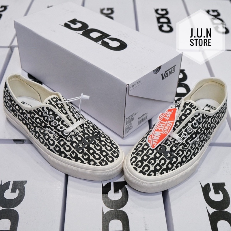 GIÀY VANS CHỮ CDG SC LÓT DA THẬT