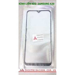 Kính liền keo samsung a20