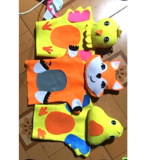 Rối bàn tay truyện Đôi bạn nhỏ ( nhà trẻ) 3 NV
