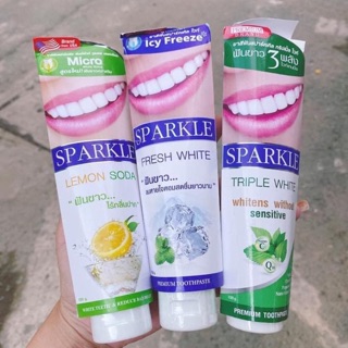 KEM ĐÁNH TRẮNG RĂNG SPARKLE THÁI LAN TUÝP 100GR