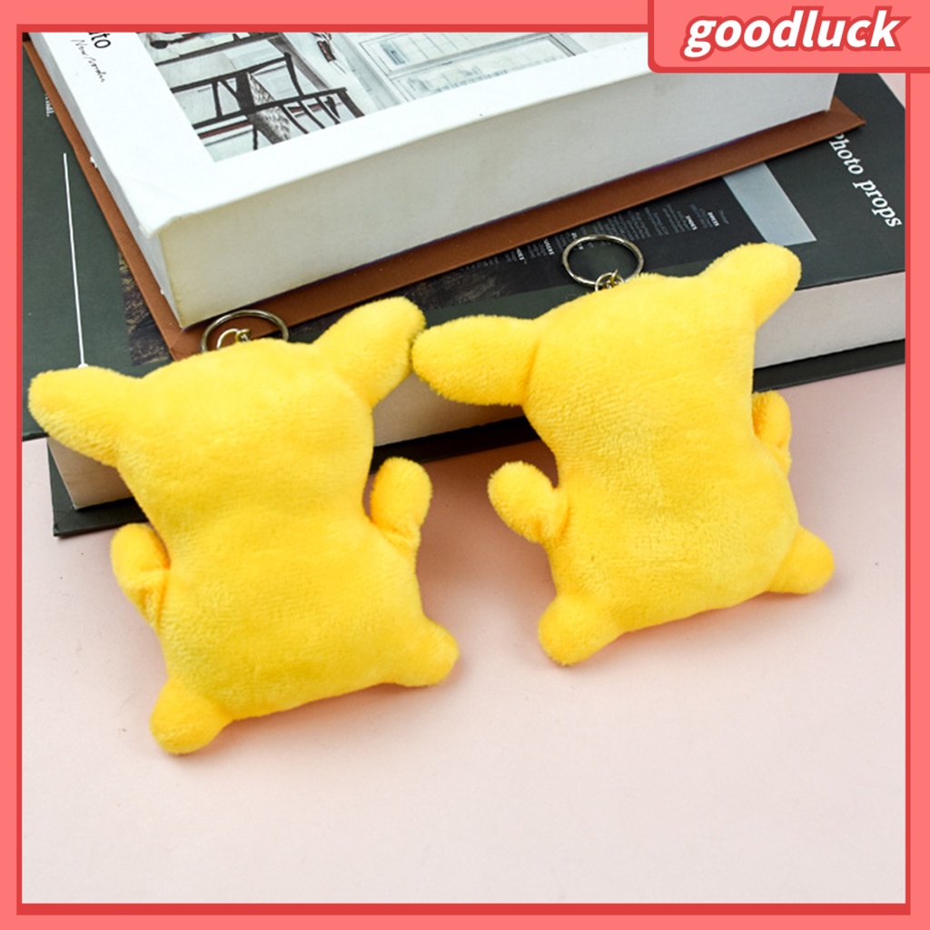 Móc khóa hình Pikachu màu vàng dễ thương