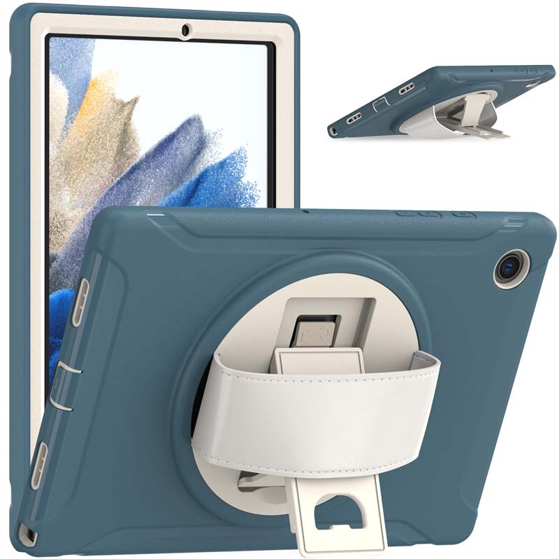 Ốp Máy Tính Bảng Có Giá Đỡ Xoay Chống Rơi Chống Sốc Cho Samsung Galaxy Tab A8 10.5 inch SM-X200 X205