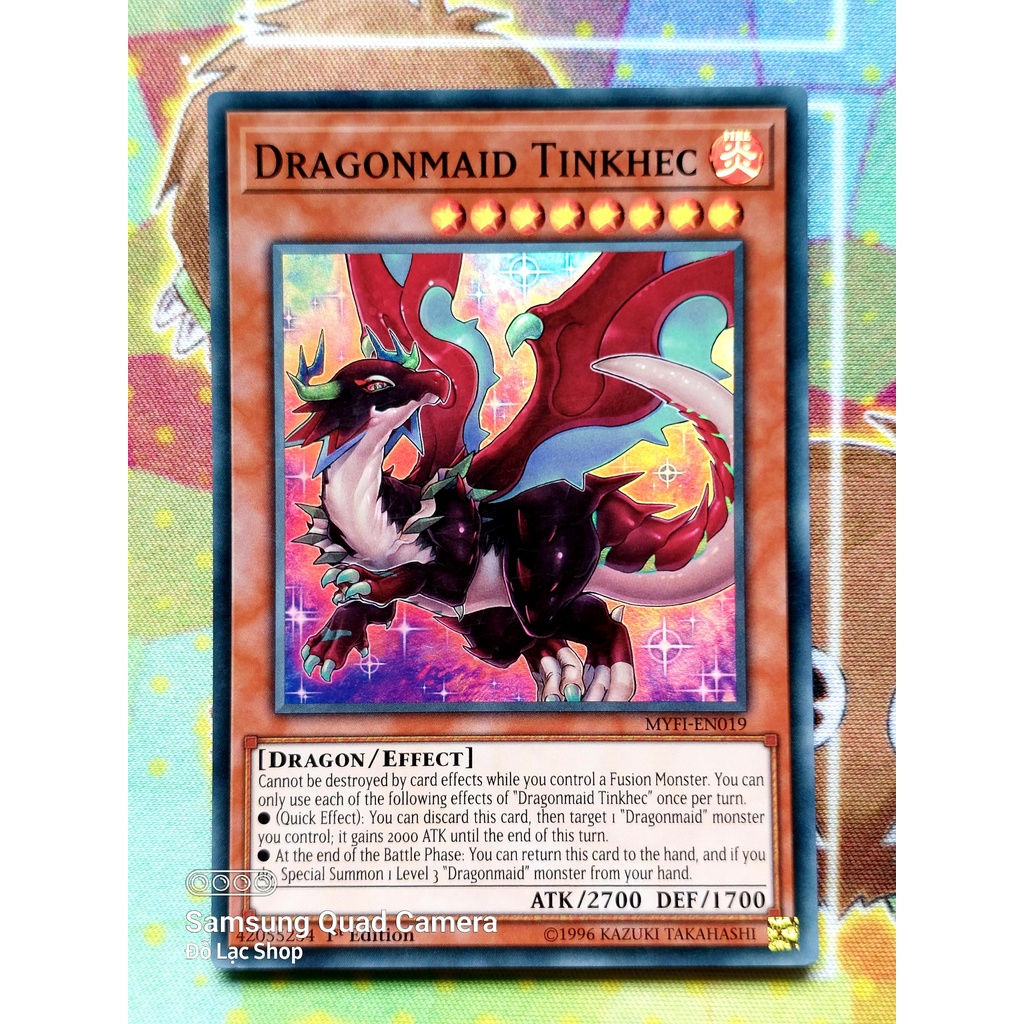 Thẻ Bài Yugioh Monster Dragonmaid Tinkhec - MYFI-EN019 - Super Rare