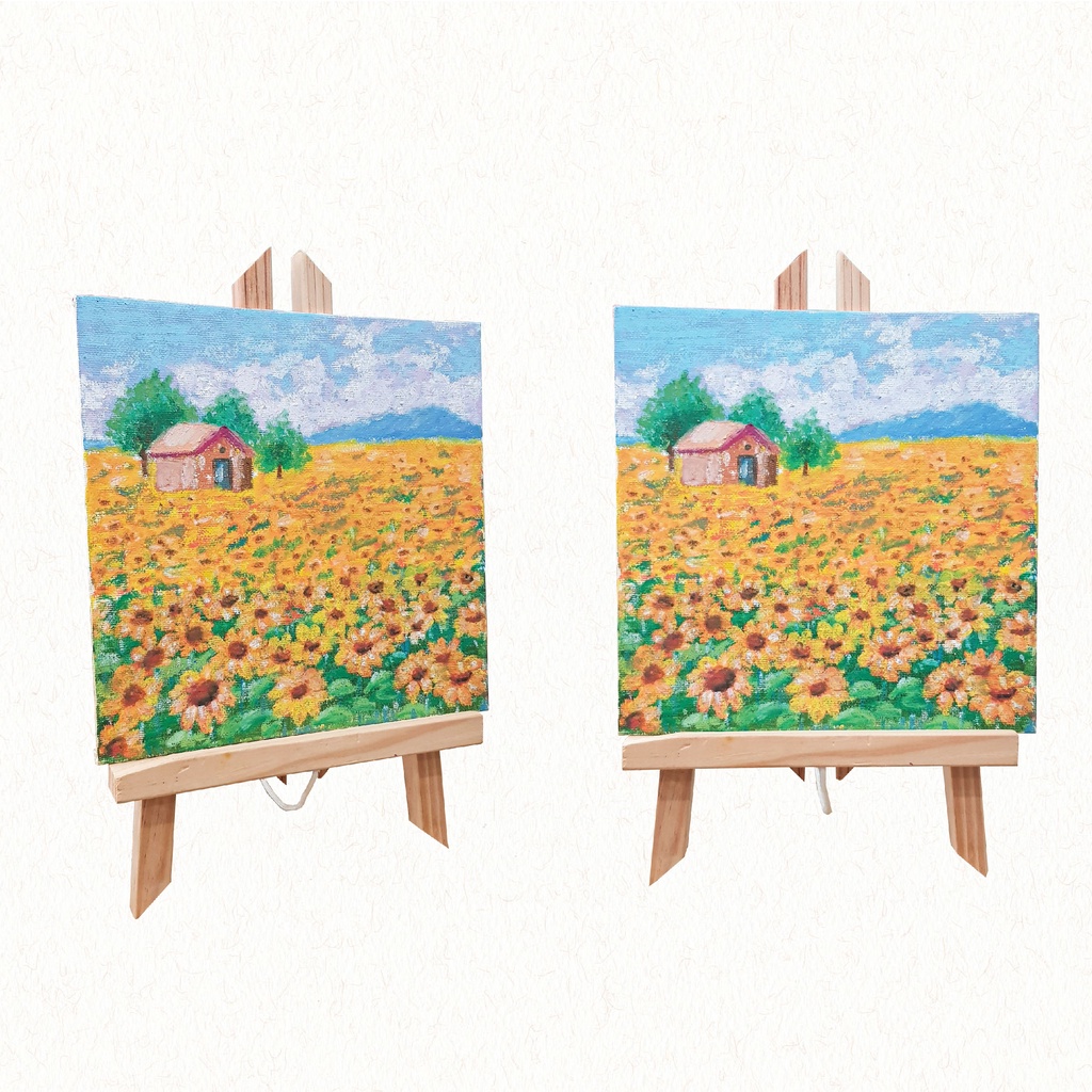 Toan căng bìa cứng Mont Marte Canvas Panel