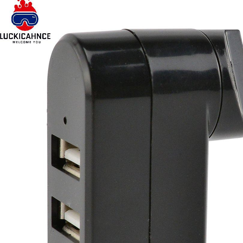 Bộ Chia 3 Cổng Usb 2.0 Tốc Độ Cao Màu Đen