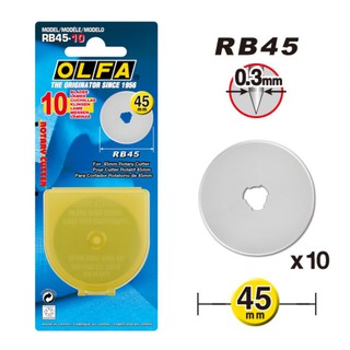 Lưỡi dao cắt  tròn - Rotary Cutter Blade OLFA 45mm