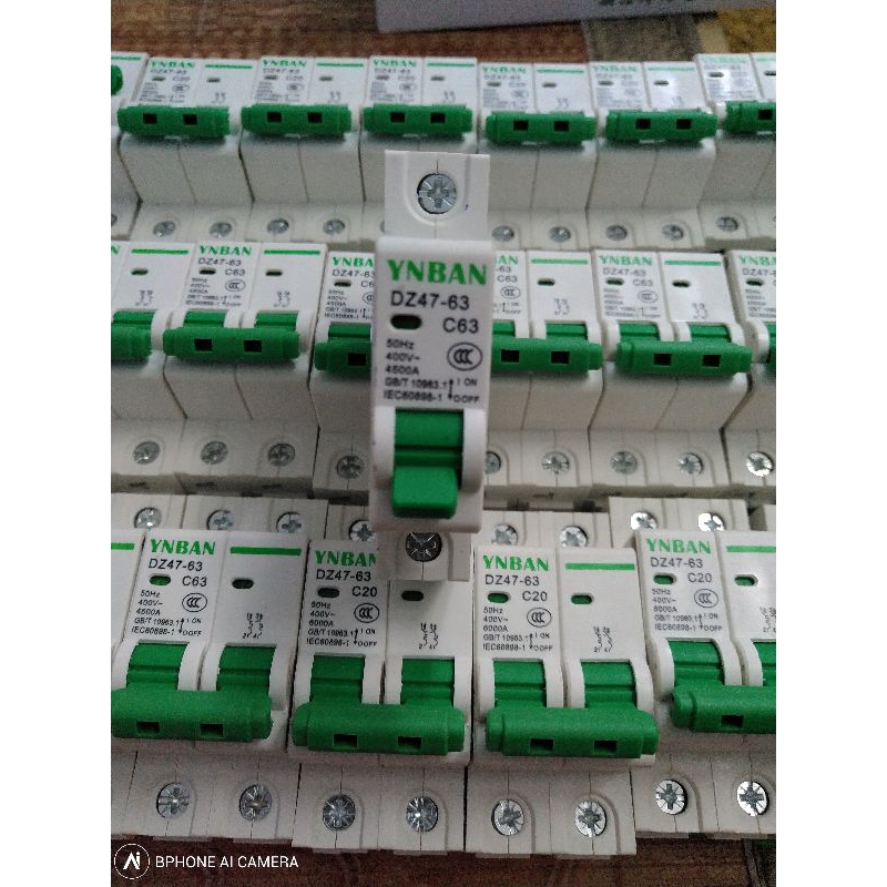 Aptomat 1 Pha C20A - Giá 1 cái