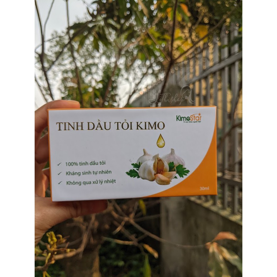 Tinh dầu tỏi Kimo - kháng sinh tự nhiên an toàn