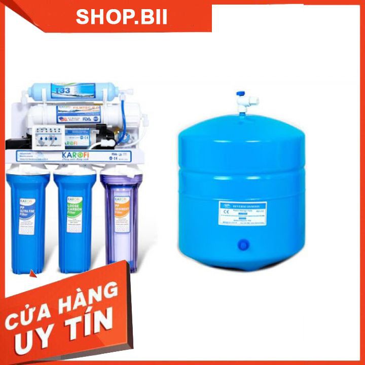 Bình Áp Máy Lọc Nước RO- 132 - Bình Thép Sơn Mạ Tĩnh Điện Nhập Khẩu Đài Loan Bền Cao Cấp Giá Rẻ Lắp Cho Các Loại Máy RO.