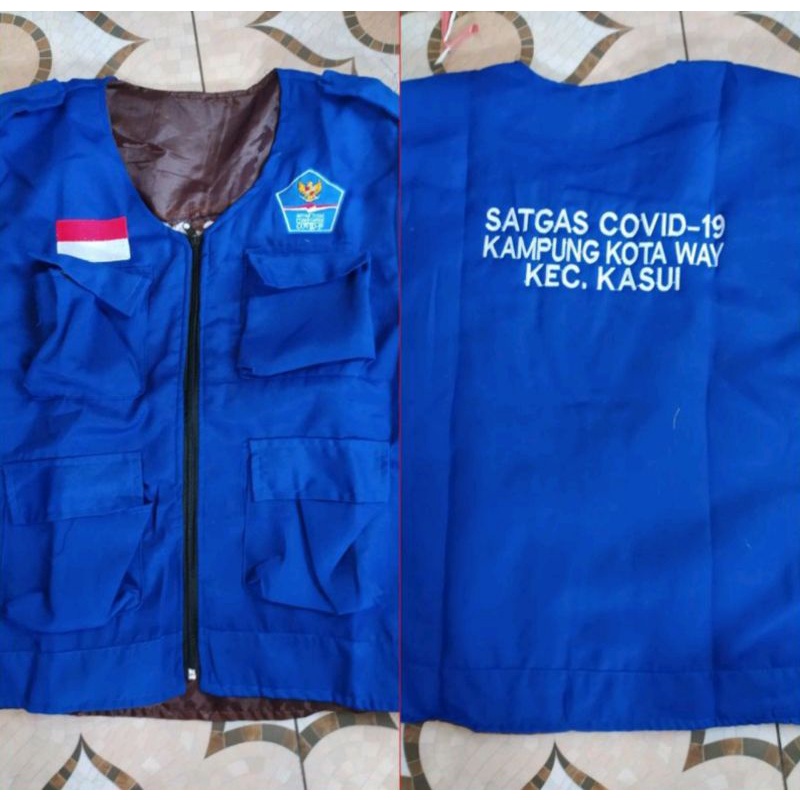 Áo Vest màu xanh dương