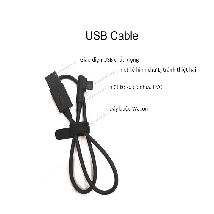 Bảng Vẽ Điện Tử Wacom Intuos CTL-4100/K0-C Kết Nối OTG Với Điện Thoại Android cao cấp + đầu OTG