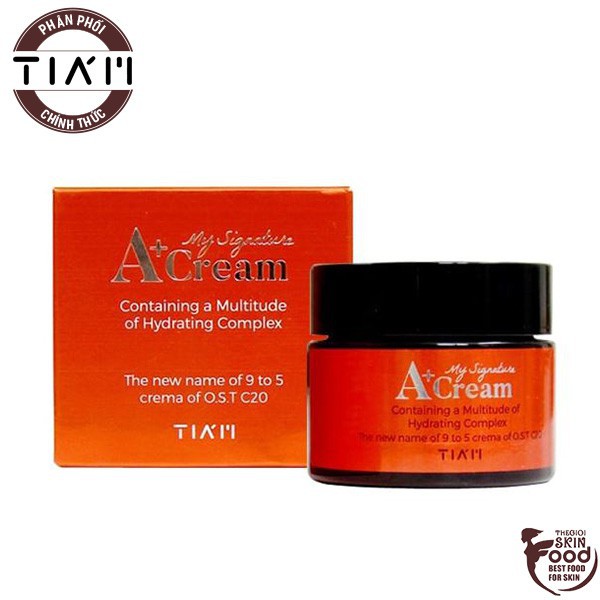 Kem Dưỡng Trắng Da, Làm Đều Màu Da Tiam My Signature A+ Cream 50ml