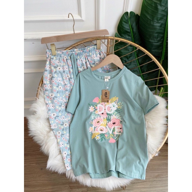 [Mã WASTCOOL giảm 15% tối đa 50K đơn 99K] BNU44 - SET BỘ EVERYTHING QUẦN THÔ HOA 3 MÀU NỮ | BigBuy360 - bigbuy360.vn