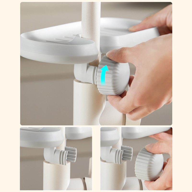 Giá Đỡ Đựng Xà Phòng Có Khóa Đa Năng Cho Nhà Tắm