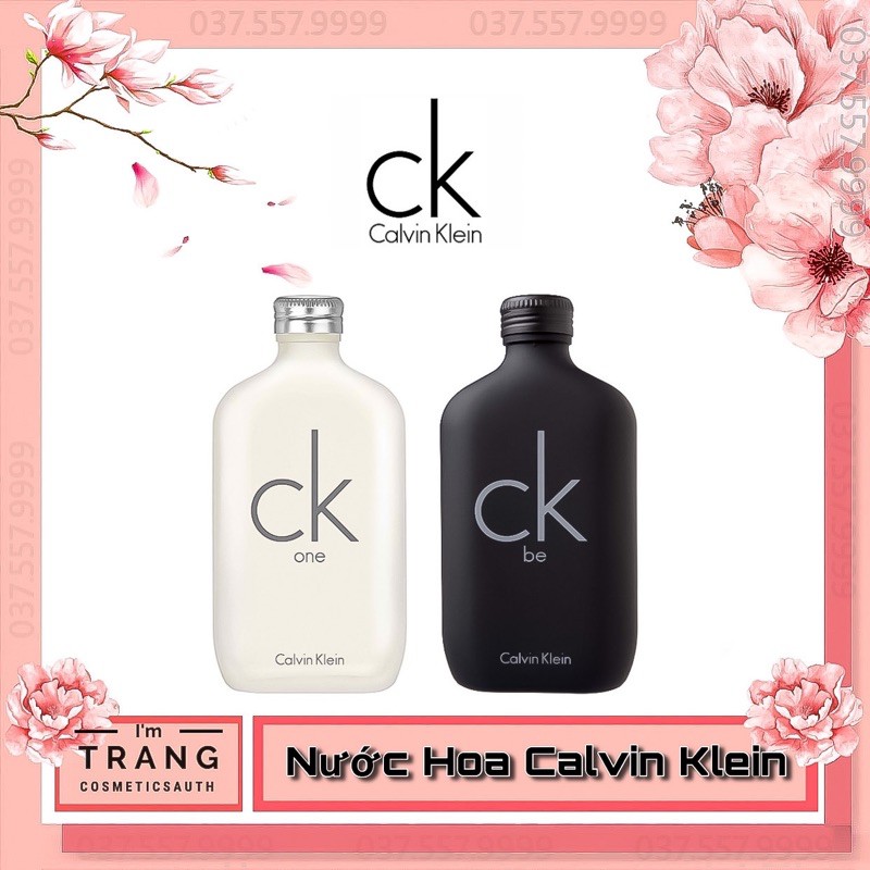 CHÍNH HÃNG Nước Hoa Calvin Klein 10ml-100ml_Nước Hoa Nam Chính thumbnail