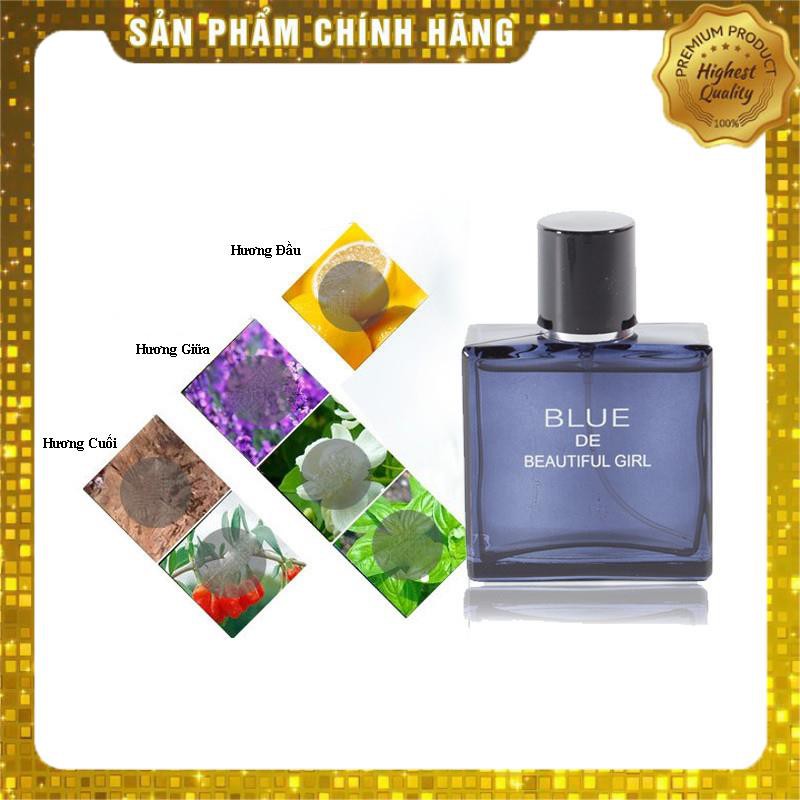 [ CHÍNH HÃNG FREESHIP] - Nước Hoa Bleu De Beautiful Eau De Toilette 50ml Dành Cho Nam Hàng Chính Hãng