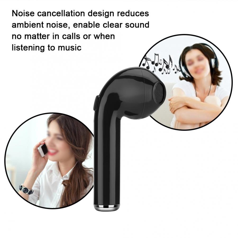 Tai nghe mini bluetooth không dây âm thanh stereo kèm mic cho điện thoại