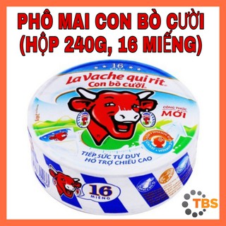 Phô mai con bò cười, hộp 240g, gồm 16 miếng