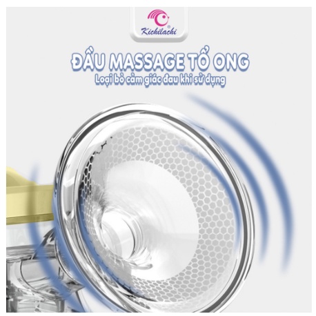 Máy Hút Sữa Điện Đôi Plus Kichilachi Hút Êm, Không Đau, Tiếng Ôn Nhỏ Phiên Bản Mới 2022 - BẢO HÀNH CHÍNH HÃNG