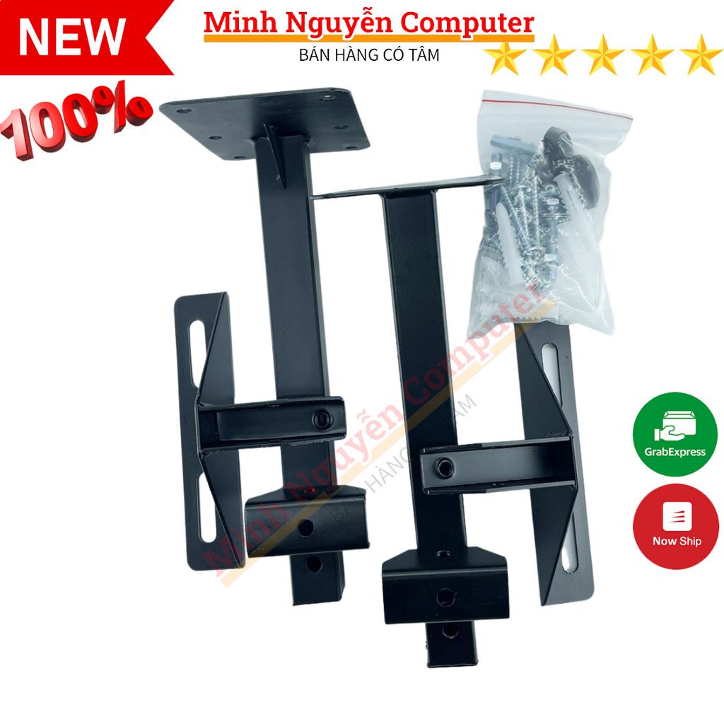 Giá treo loa xoay 360 độ VT-360, kệ treo 2 loa xoay 360, hàng loại dầy, mới 100% full box