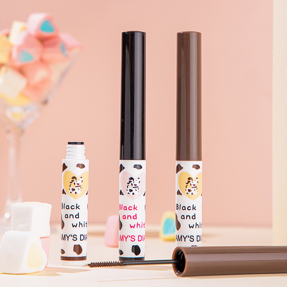Mascara Uốn Cong Làm Dài Lông Mi Kháng Nước Mau Khô Lâu Trôi