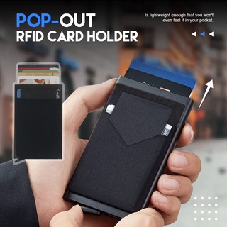 Ví Đựng Thẻ RFID Mini Bằng Kim Loại Tháo Lắp Nhanh Cho Nam Và Nữ