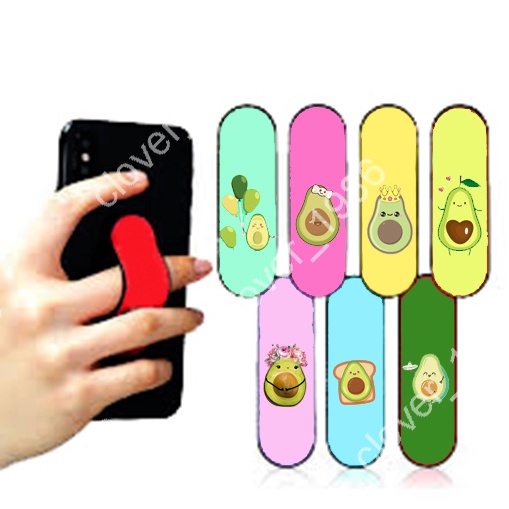 giá đỡ điện thoại dáng đứng bò sữa IRDI2 quả bơ trà sữa trứng lười yakult hoa cúc GD gudetama shiba roro jump ussayuuun