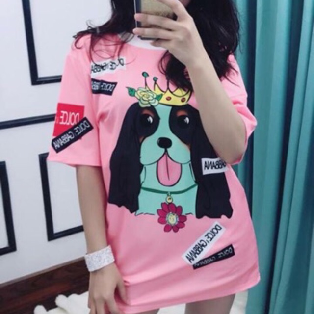 Áo phông pull dáng rộng