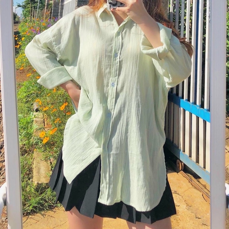 ÁO SƠMI FORM RỘNG