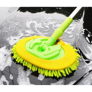 Cây vệ sinh rửa xe lau kính Car Wash Mop 105cm - King's Garden