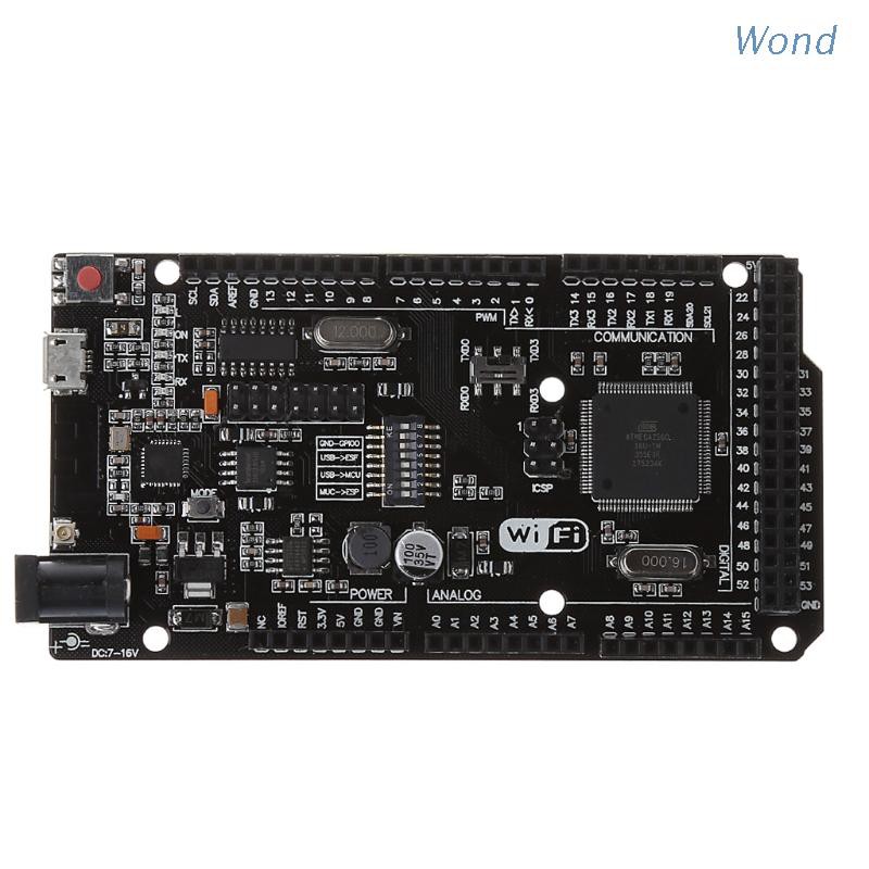 Bảng Mạch Tín Hiệu Woxnd Wemos Mega + Wifi R3 Atmega2560 + Esp8266 Usb-Ttl Cho Mega Nodemcu