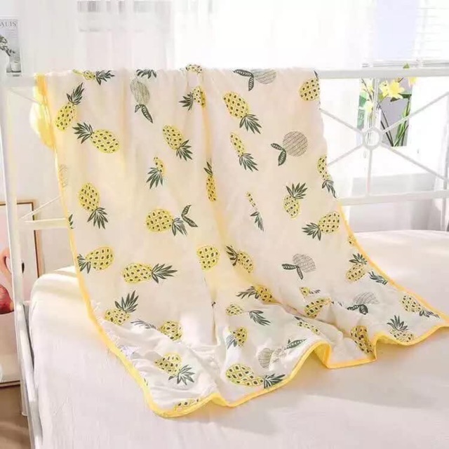 Chăn Cotton cao cấp đắp văn phòng Homeeasy 1,1X1.5m (Mẫu ngẫu nhiên) | BigBuy360 - bigbuy360.vn