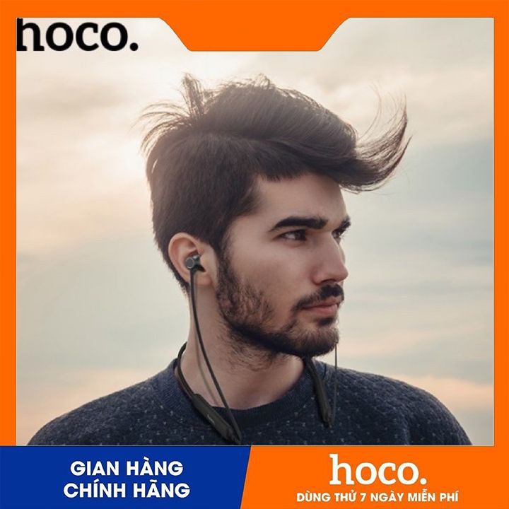 Tai nghe bluetooth thể thao choàng cổ Hoco ES29 Graceful Wireless 5.0 - Nghe nhạc và đàm thoại 6H liên tục
