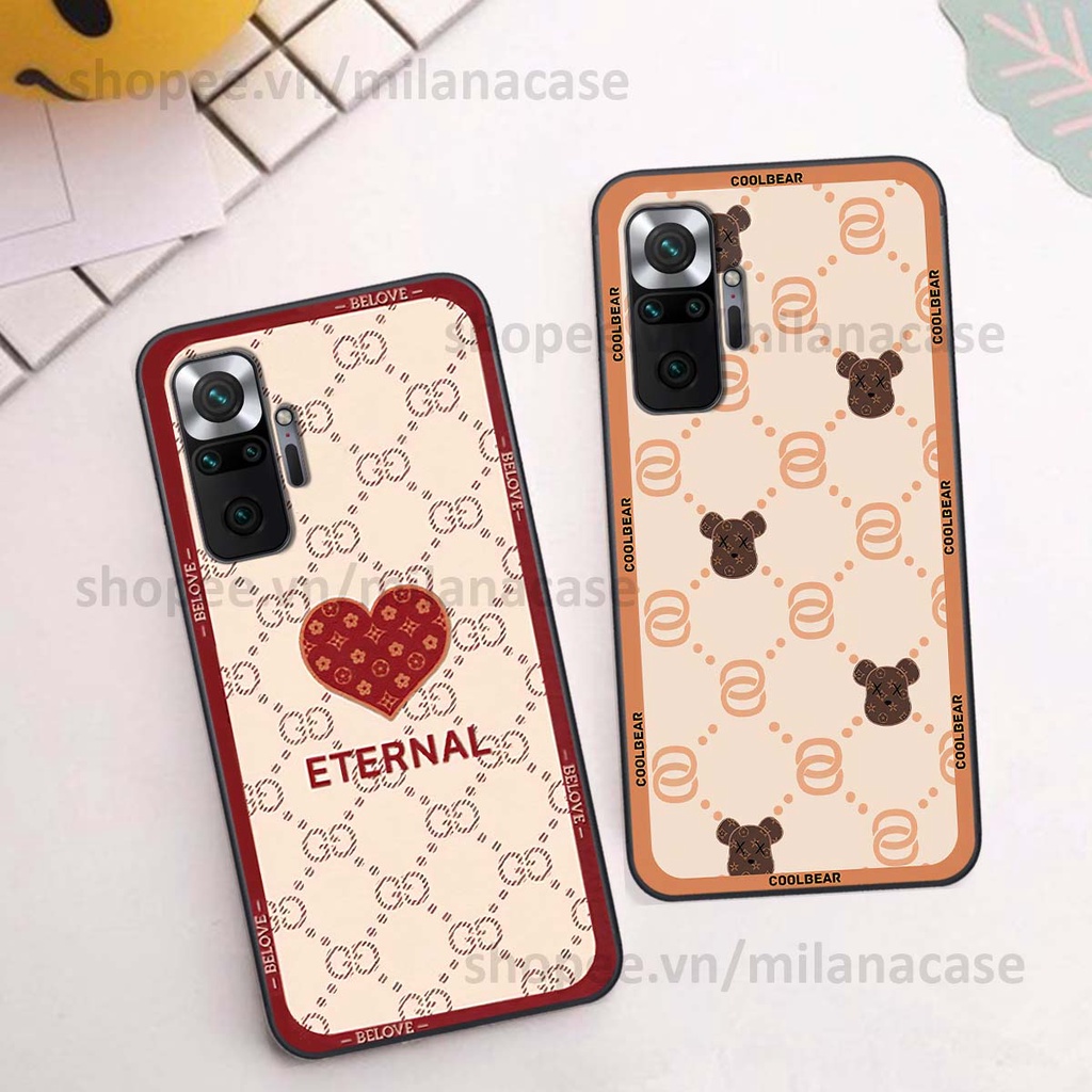 Ốp Xiaomi Redmi Note 10 / Note 10 Pro hình trái tim be love tình yêu siêu đẹp, cá tính, thời trang