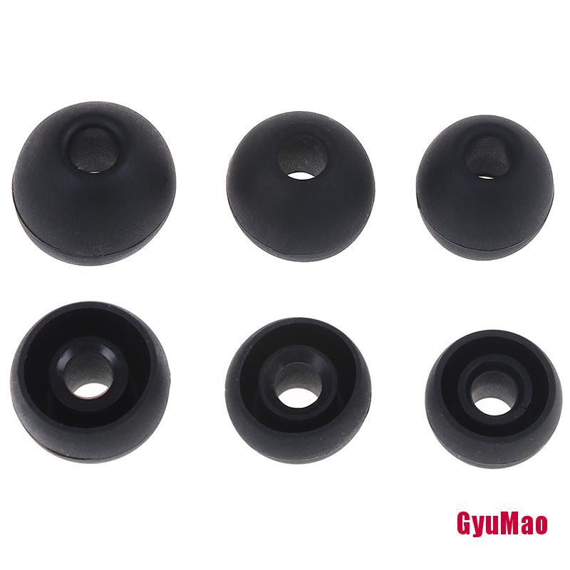 [rx1GUMO] 2 Cặp Nút Tai Nghe Nhét Tai Bằng Cao Su silicone Hd Thông Dụng 2*(S+M+L)
