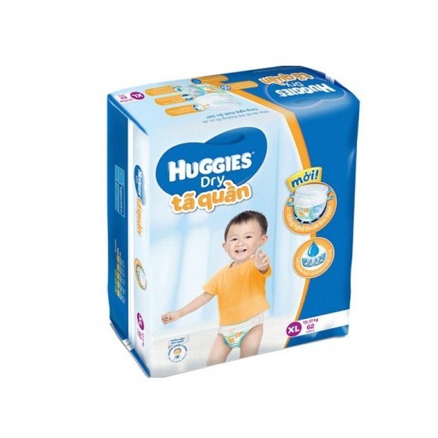 Bỉm Huggies quần L68 / XL62