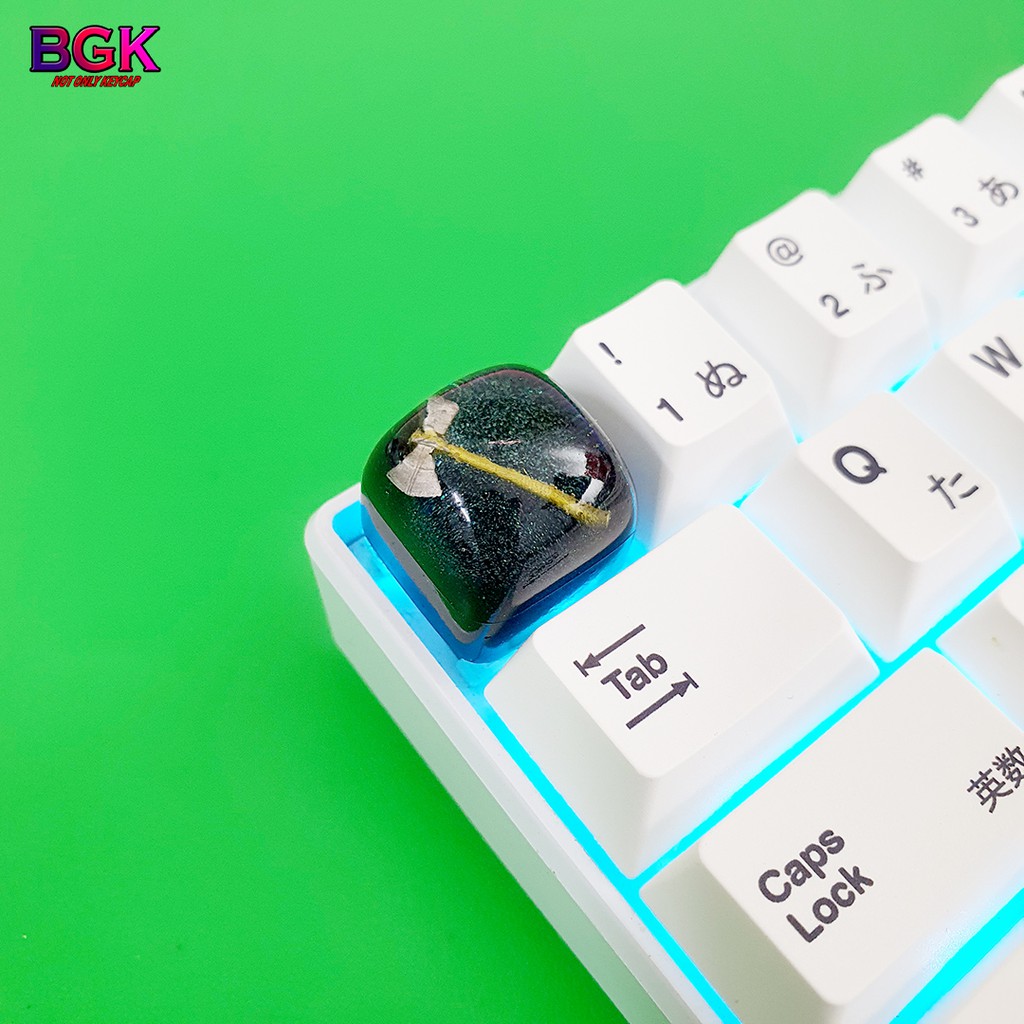 Keycap Lẻ Artisan Búa Thor Stormbreaker SA Doom Profile ( Xuyên LED, Keycap bàn phím cơ,keycap resin độc lạ )